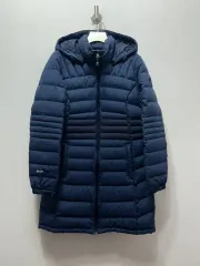 ミレー レディース ダウンジャケット ロング丈 ネイビー M