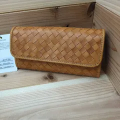 ズッケロ 長財布 レディース メンズ 本革 レザー 大容量 編み込み メッシュ かぶせ 財布 シンプル 実用的 おしゃれ ユニセックス 牛革 ギフト プレゼント 誕生日 記念日 人気 カード収納 たっぷり ナチュラル 普段使い 通勤通学 40134 ブラウン