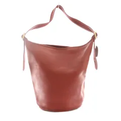 コーチ COACH バケツ型レザーワンショルダーバッグ 赤 レッド /SS ■OS