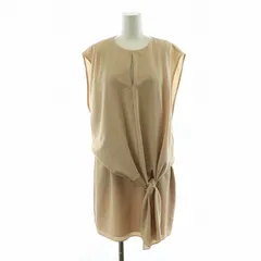 ティビ tibi ノースリーブワンピース ひざ丈 2 ベージュ 430-7140760 /NQのサムネイル