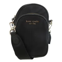 ケイトスペード KATE SPADE ショルダーバッグ サコッシュ ロゴ 黒 ブラック /NU