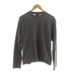 エンポリオアルマーニ EMPORIO ARMANI Tシャツ カットソー 長袖 総柄 48 グレー /RR