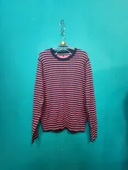 トミーヒルフィガー メンズ ストライプ ニット