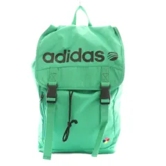 アディダス adidas リュックサック バックパック ロゴ 緑 グリーン /SS ■OS