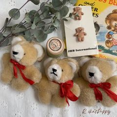 ヴィンテージ ミニチュア テディベア レトロ くま ぬいぐるみ セット