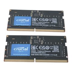 Crucial ノートPC用増設メモリ 16GB(8GBx2枚) DDR5 4800MT/s(PC5-38400