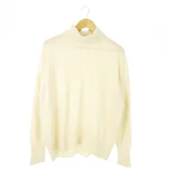 グリーンレーベルリラクシング ユナイテッドアローズ green label relaxing glr ニット セーター タートルネック 長袖 ゆったり ライトベージュ /AO15