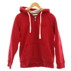 トミーヒルフィガー パーカー L 赤 レッド 長袖 フード付き ジップアップ /LP ■GY60