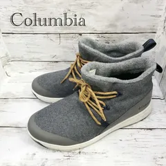 Ｃｏｌｕｍｂｉａ コロンビア ウィンター ブーツ レースアップ シューズ ＹＵ３９６６－０３０ UK8.5 27cm グレー メンズ