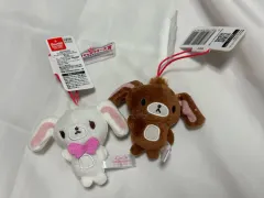 シュガバニーズ シロウサ クロウサ クレーン ぬいぐるみ ガチャ キーホルダー