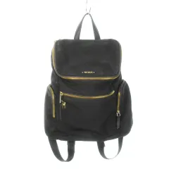 トゥミ TUMI VOYAGEUR ベサニー リュック バックパック ナイロン ゴールド金具 ロゴ 黒 ブラック 196324D /MN14 ■GY17のサムネイル
