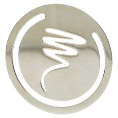 シャネル ココマーク キューブ フープピアス シャンパンゴールド