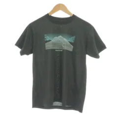 モンベル Montbell WIC.T ジオグラフィー Tシャツ 半袖 XS 黒系 1114726 /UO