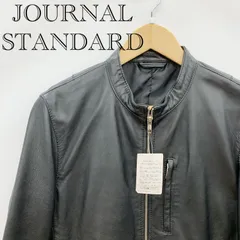JOURNAL STANDARD ジャーナルスタンダード ラムレザージャケット 18-011-600-9800-3-0 シングルライダースジャケット Mサイズ ブラック 2018年モデル メンズ