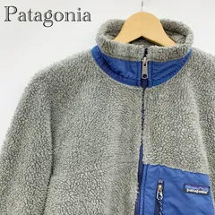 Patagonia パタゴニア クラシックレトロX フリースジャケット Lサイズ グレー ※背中破れあり メンズ