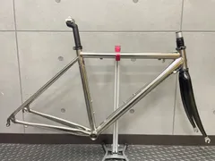 ■USED■Panasonic パナソニック ORT13  チタン カーボンフォーク ロードバイク フレーム W0148