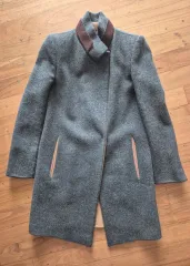 システム アンゴラブレンド ウールハーフコート(44サイズ)