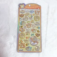 うるちゅるポップシール　 ベビー ポムポムプリンボンボンドロップシール サンリオ