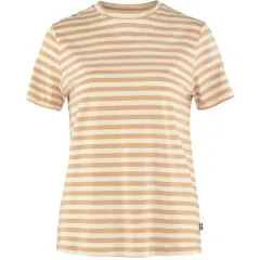 フェールラーベン ウィメンズ ストライプ 半袖 Tシャツ