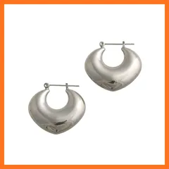 【新品】 [ヴァンテーヌ] VINGTAINE ピアス サージカルステンレス メタル ぷっくり ぽってり キャッチレス アクセサリー 金属アレルギー 対応 ギフト プレゼント TP012B-S- 1