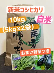 令和7年産 群馬県産コシヒカリ白米 10kgのサムネイル