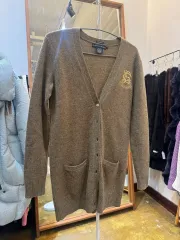 ラルフローレン ブラウン カーディガン ニット