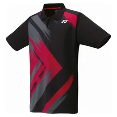 ヨネックス YONEX ユニゲームシャツ テニス・バドミントン ウェア（ユニ） (10680)、(007)ブラック