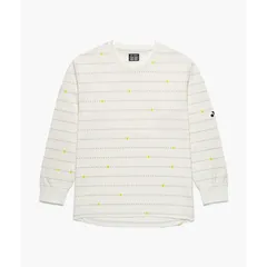 ヨネックス YONEX ユニロングスリーブＴシャツ テニス・バドミントン ウェア（ユニ） (16842)、(011)ホワイト