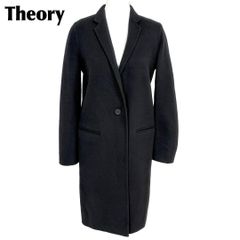 美品 Theory ベルテッドリバーコート NEW DIVIDE 黒 XS相当 - メルカリ