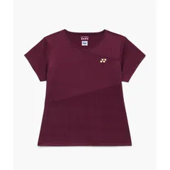 ヨネックス YONEX ウィメンズゲームシャツ テニス・バドミントン ウェア（レディース） (20973)、(266)ダークワイン