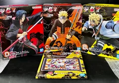新品未開封 一番くじ NARUTOP99 豪華絢爛忍絵巻 B C D ラストワン賞 セット