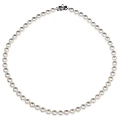 タサキ ネックレス パール 6.9mm-7.3mm 43cm 田崎 真珠 天然 ジュエリー