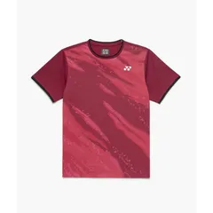 ヨネックス YONEX ユニゲームシャツ（フィットスタイル） テニス・バドミントン ウェア（ユニ） (10739)、(404)ディープレッド