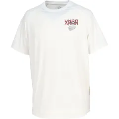 underarmour(アンダーアーマー) 61ドリーマーズ グラフィック S/S T バスケット半袖Tシャツ M (6012508-100)、WHT/BLK/RED