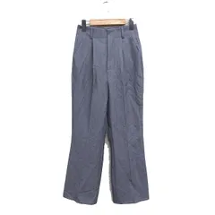 ティップトップ tiptop センタープレス パンツ スラックス タック 無地 S グレー 灰 /FT15