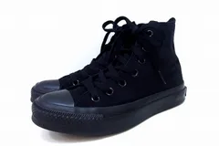 【223000】CONVERSE コンバース  オールスター ハイカット スニーカー ブラックモノクローム 小さいサイズ  ・22.0ｃｍ M3310