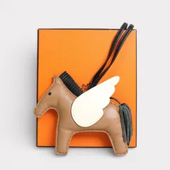 エルメス ロデオPM ペガサス チャーム アニョーミロ×スイフト セサミ×クレ×ノワール U刻 箱付き