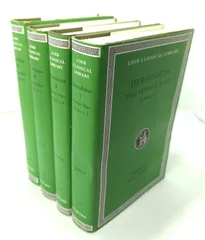 【中古】HERODOTUS The Persian Wars, Volume I-IV: Books 1?9 (Loeb Classical Library) 4冊セット/ A.D.Godley/Harvard University Press