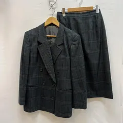 バーバリー ヴィンテージ チェック ダブルジャケット スカート セットアップ レディース 11号 ISItems【USED】【古着】【中古】50151837