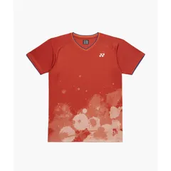 ヨネックス YONEX ユニゲームシャツ テニス・バドミントン ウェア（ユニ） (10743)、(005)オレンジ