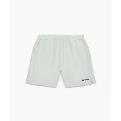 ヨネックス YONEX ユニハーフパンツ テニス・バドミントン ウェア（ユニ） (60195)、(024)シルバーグレー