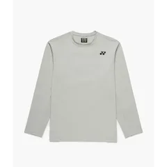 ヨネックス YONEX ユニロングスリーブＴシャツ テニス・バドミントン ウェア（ユニ） (16848)、(024)シルバーグレー