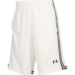 underarmour(アンダーアーマー) 61UAネクストジェン ライン ショーツ バスケットショート･3/4パンツ (6012513-100)、WHT/BLK/WHT
