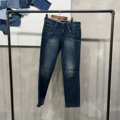 (28インチ) Calvin Klein CK カジュアル ウォッシュ ストレッチ インディゴブルーデニム デニムパンツ