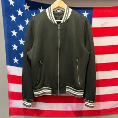 ZARA カーキ ブルゾン ジャケット メンズ