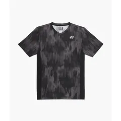 ヨネックス YONEX ユニゲームシャツ テニス・バドミントン ウェア（ユニ） (10741)、(007)ブラック