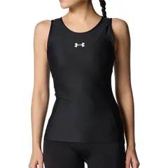 underarmour(アンダーアーマー) 61UAヒートギア コンプレッション タンク マルチSPインナーシャツ (6012593-001)、BLK