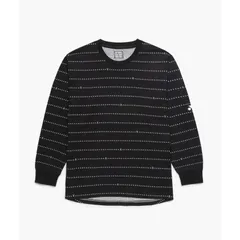 ヨネックス YONEX ユニロングスリーブＴシャツ テニス・バドミントン ウェア（ユニ） (16842)、(007)ブラック