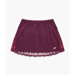 ヨネックス YONEX ウィメンズスカート テニス・バドミントン ウェア（レディース） (26198)、(266)ダークワイン