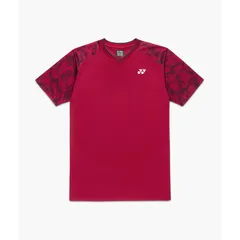 ヨネックス YONEX ユニゲームシャツ テニス・バドミントン ウェア（ユニ） (10742)、(404)ディープレッド